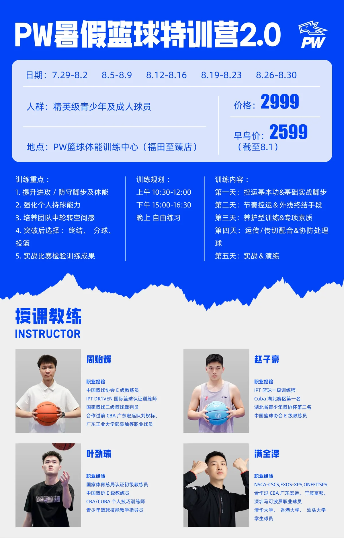 篮球一周训练计划安排表格_0